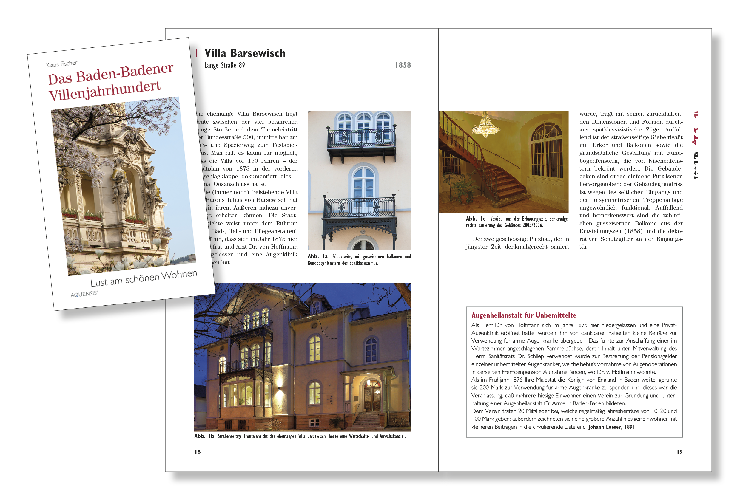 Villen in Baden-Baden – Baden-Badener Villenjahrhundert Buch“„Historische Villa Baden-Baden aus dem Villenjahrhundert“ „Architektur der Villen in Baden-Baden Buch“
